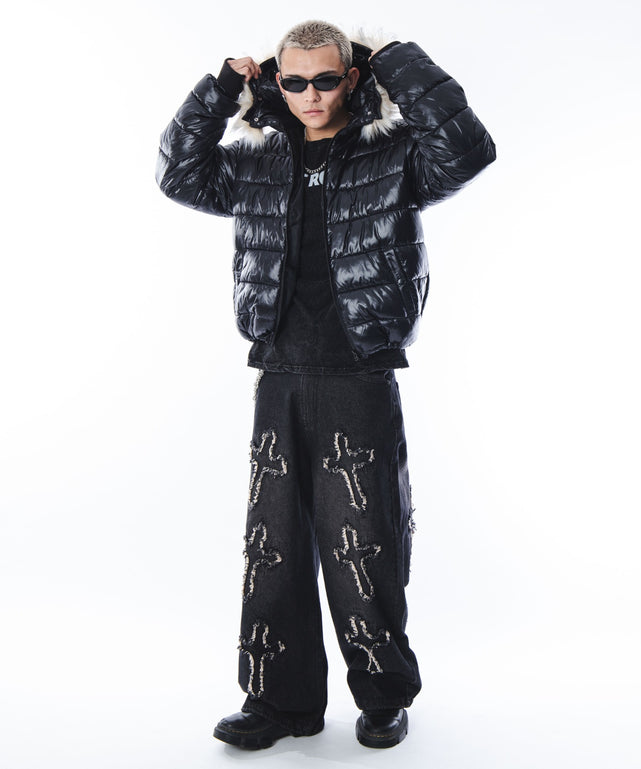 ブラック モデル：180cm L着用