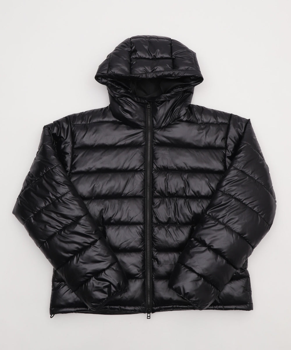 2WAYシャイニーパファーフーディー