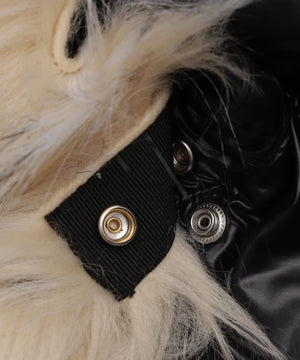 2WAYシャイニーパファーフーディー