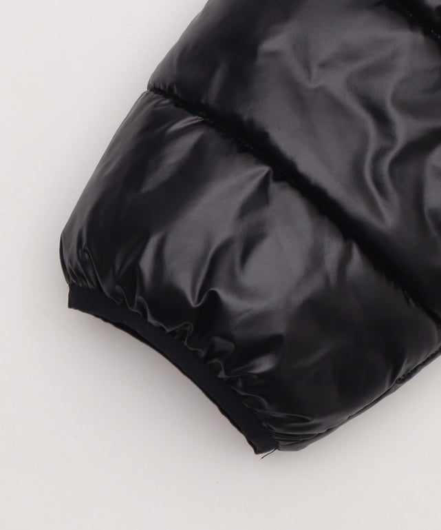 2WAYシャイニーパファーフーディー