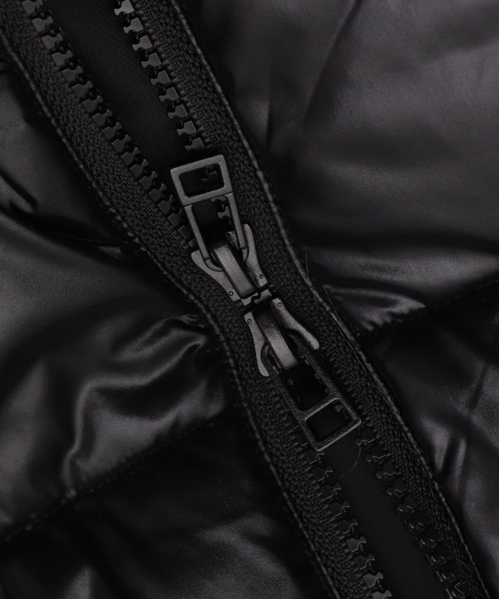 2WAYシャイニーパファーフーディー