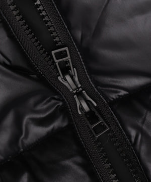 2WAYシャイニーパファーフーディー