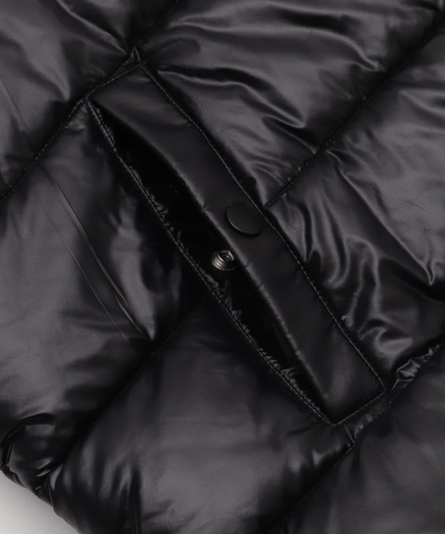 2WAYシャイニーパファーフーディー