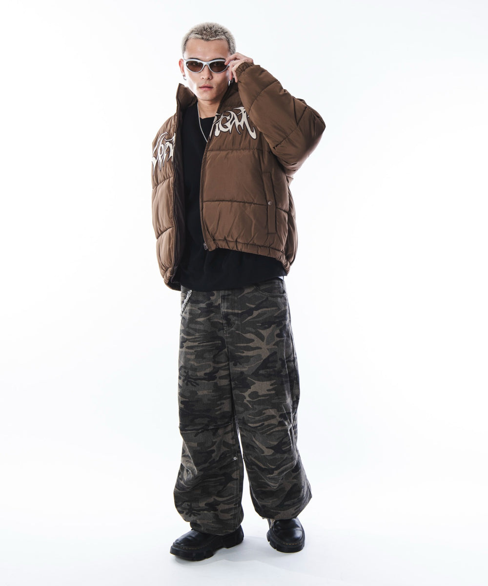 ブラウン　モデル：180cm L着用