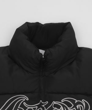 パファーグラフィックブルゾン