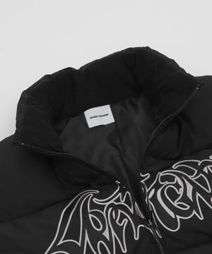 パファーグラフィックブルゾン