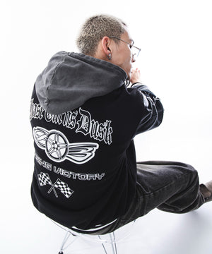 ブラック　モデル：180cm L着用