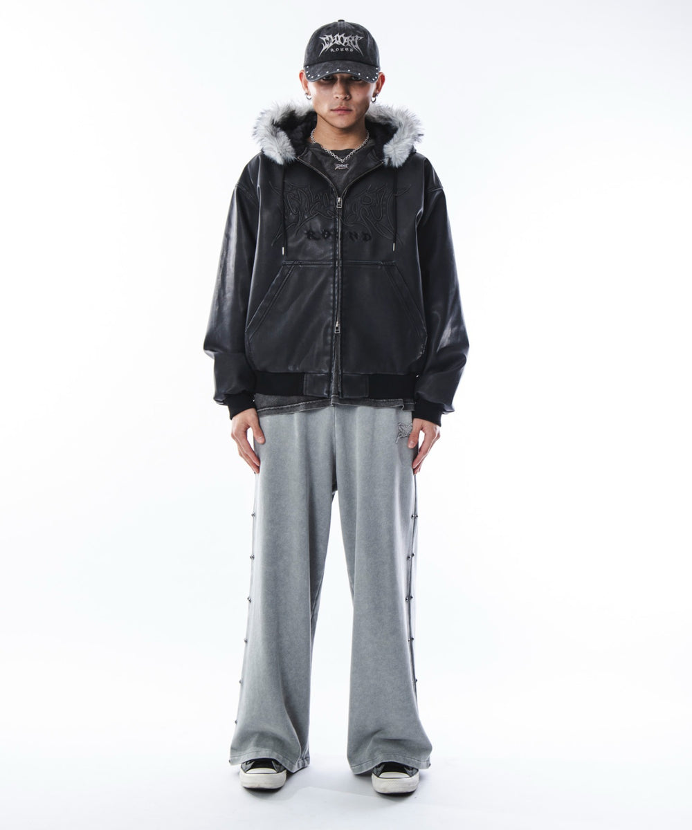 ブラック　モデル：180cm L着用