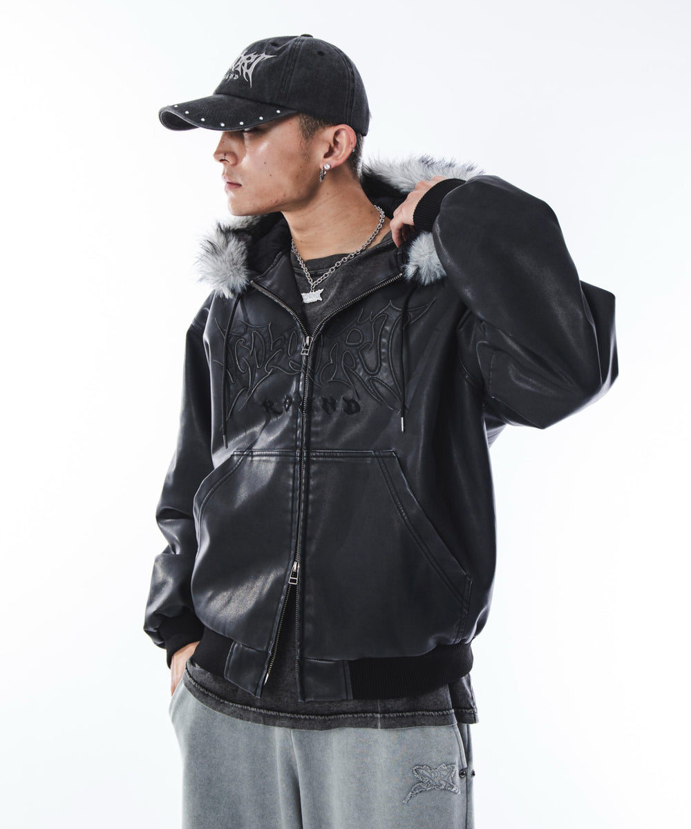 ブラック　モデル：180cm L着用