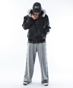 ブラック　モデル：180cm L着用