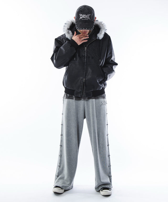 ブラック　モデル：180cm L着用