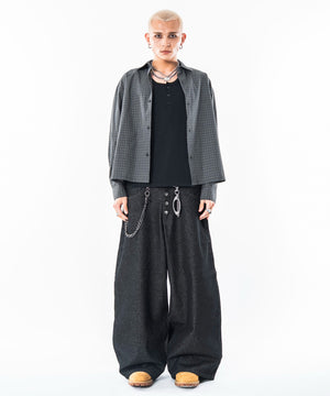 デニムブラック モデル：180cm L着用