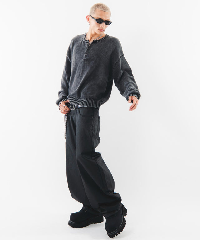 デニムブラックソノタモデル：180cm L着用