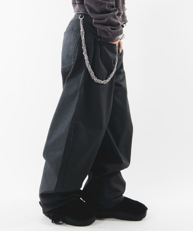 デニムブラックソノタ モデル：160cm M着用