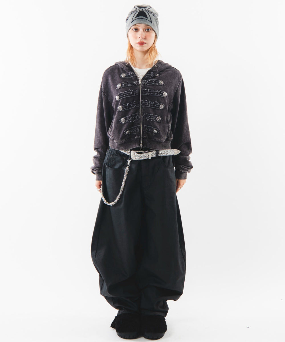 デニムブラックソノタ モデル：160cm M着用