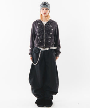 デニムブラックソノタ モデル：160cm M着用