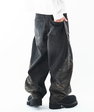 デニムブラックソノタ　モデル：180cm L着用