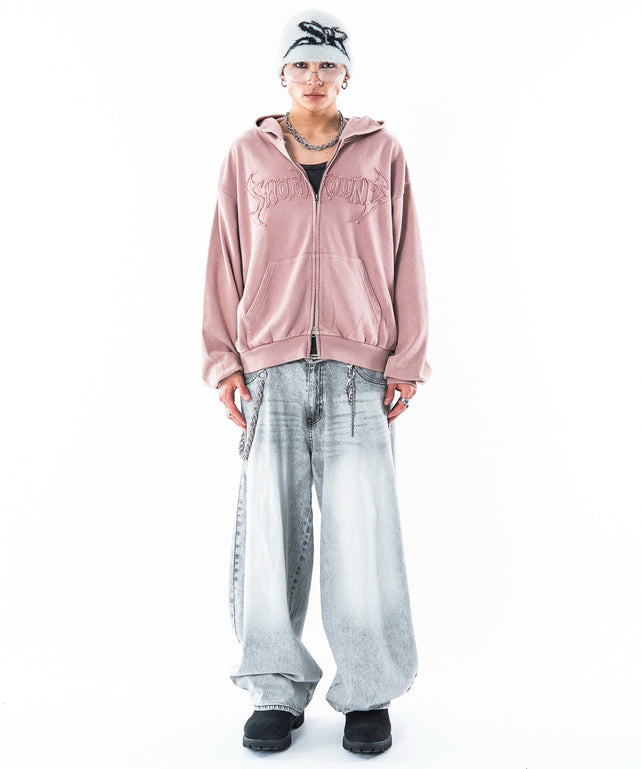 ピンク モデル：180cm L着用