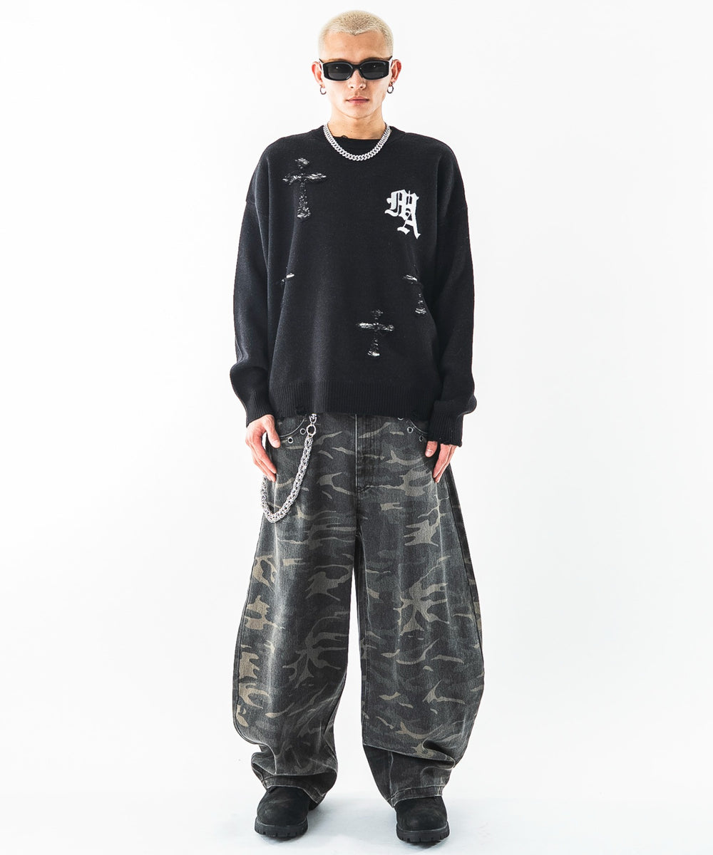 ブラック モデル：180cm L着用