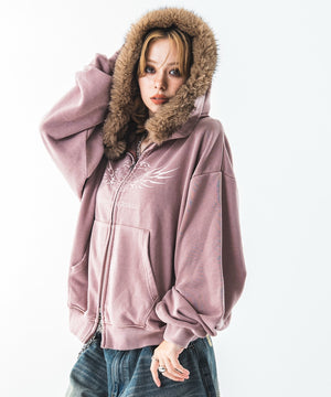ピンク モデル：160cm M着用