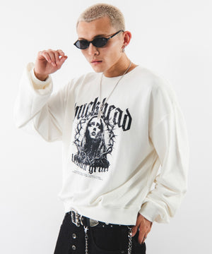 ホワイト モデル：180cm L着用