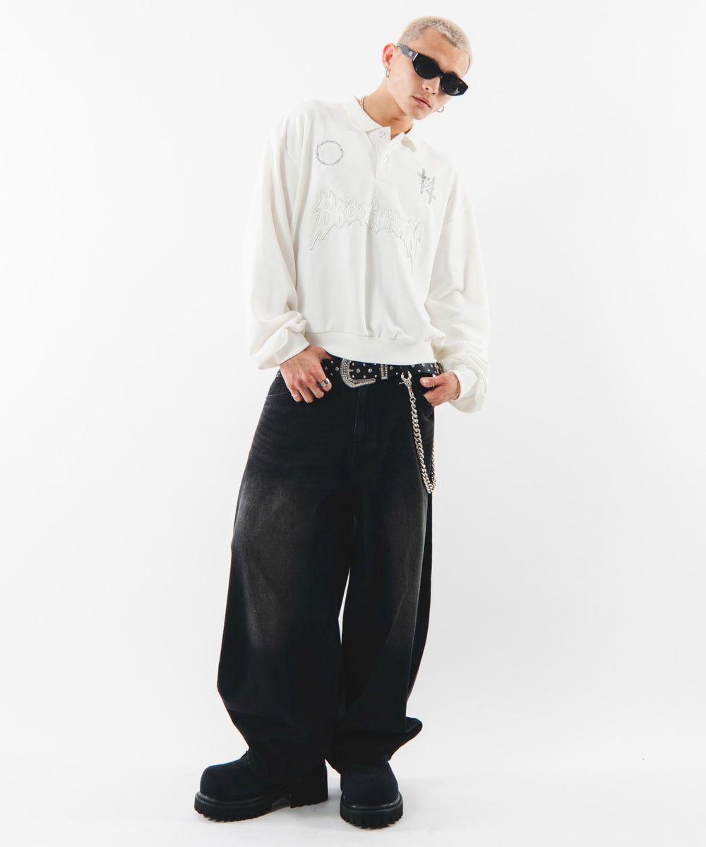 ホワイト モデル：180cm L着用