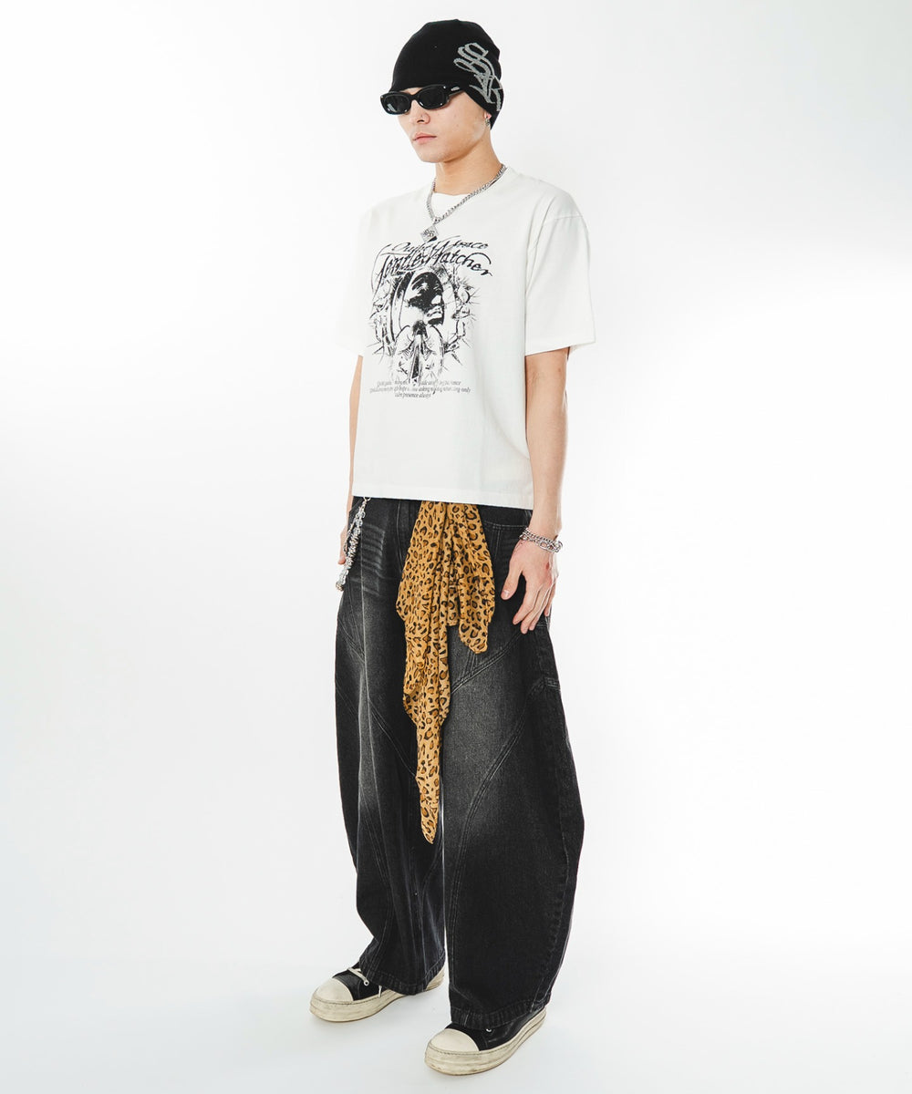 ホワイト モデル：180cm L着用