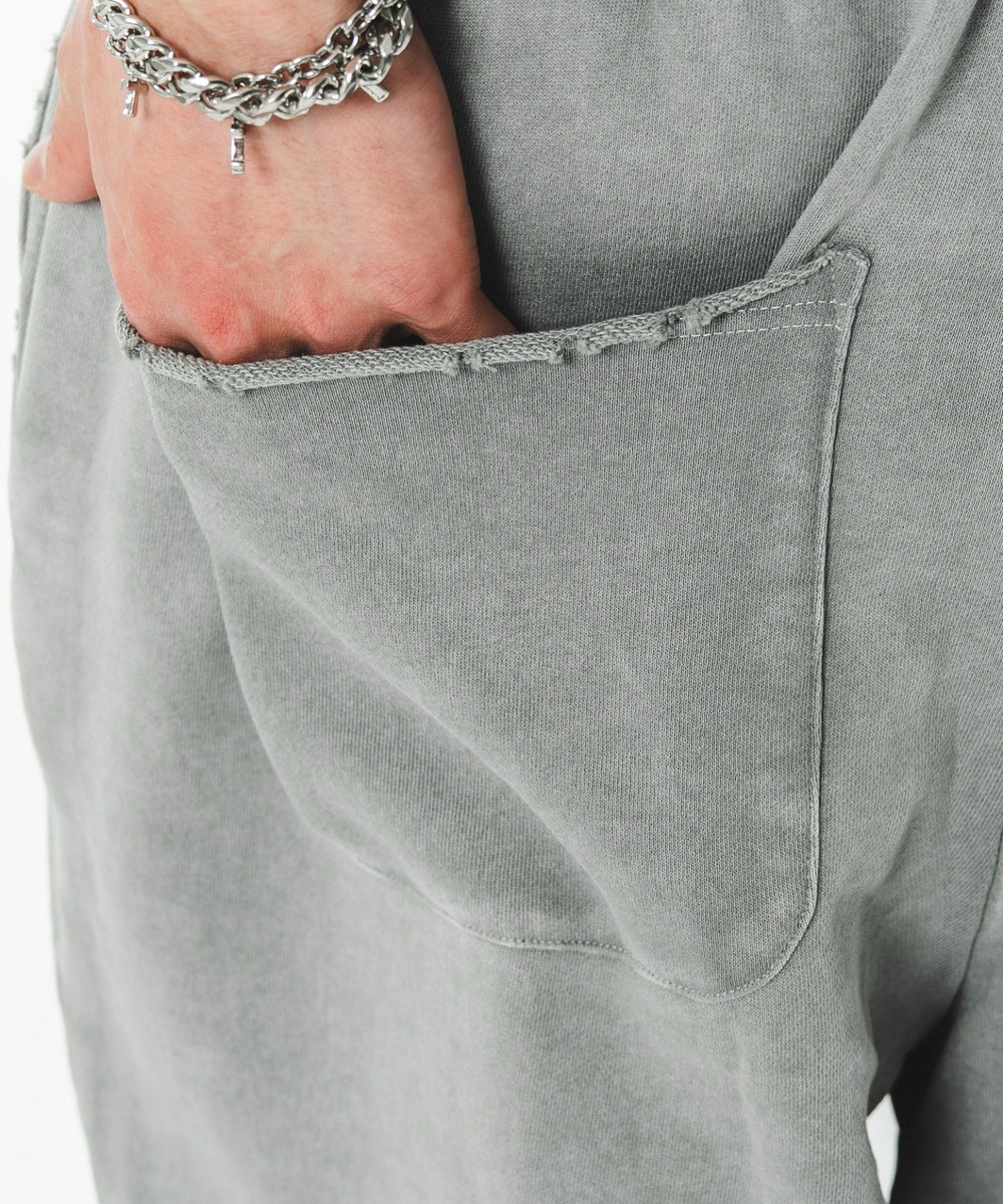 ブリーチダメージスウェットショーツ