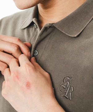 ケミカルウォッシュポロシャツ（SS）