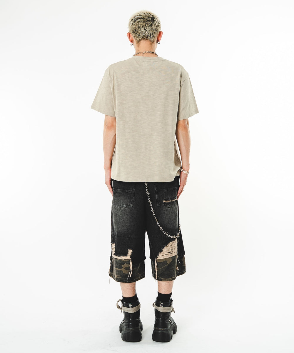 ベージュ モデル：180cm FREE着用