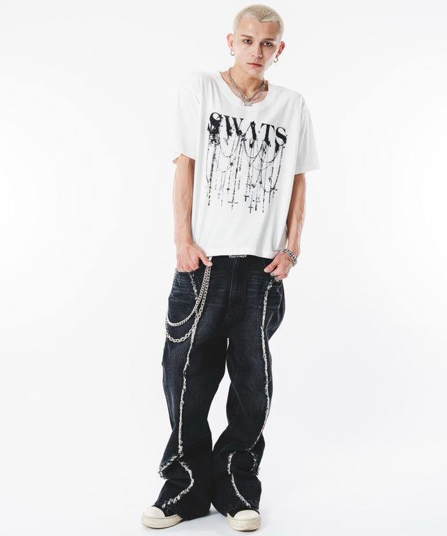 ホワイト モデル：180cm L着用