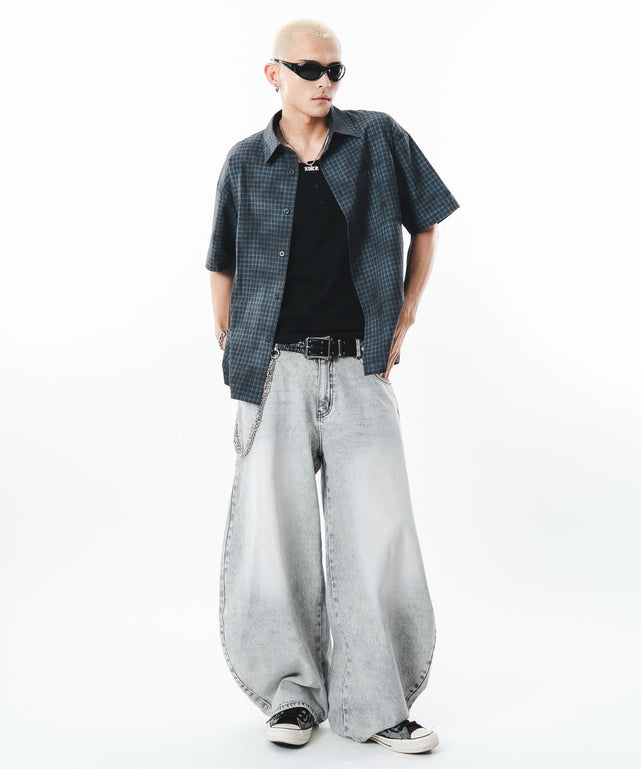 ブルー モデル：180cm L着用