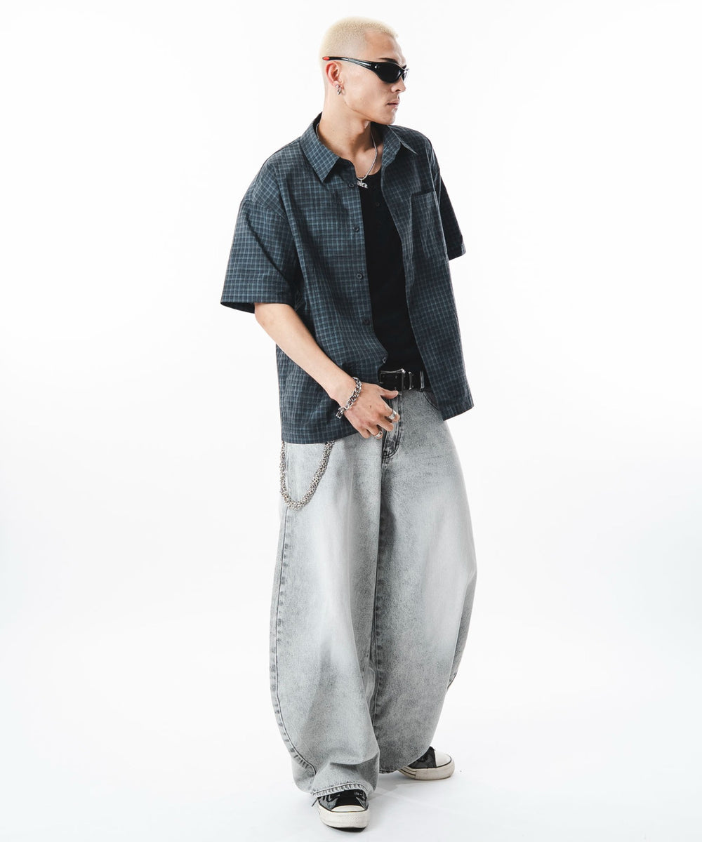 ブルー モデル：180cm L着用