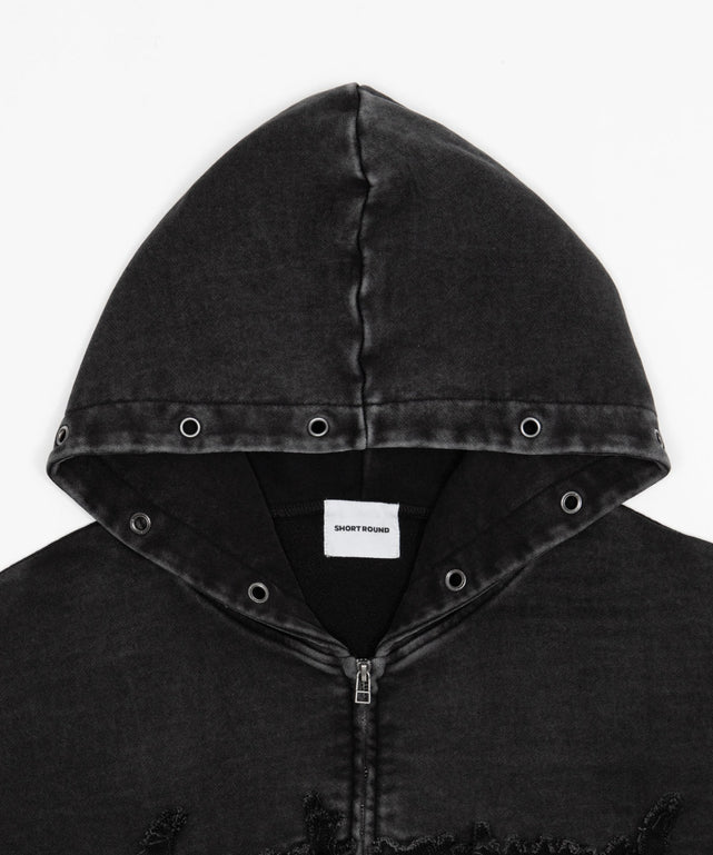 ブリーチハトメZIPパーカー