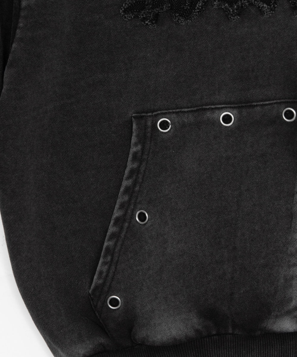 ブリーチハトメZIPパーカー