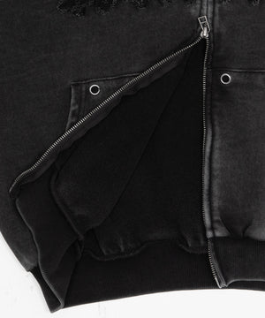 ブリーチハトメZIPパーカー