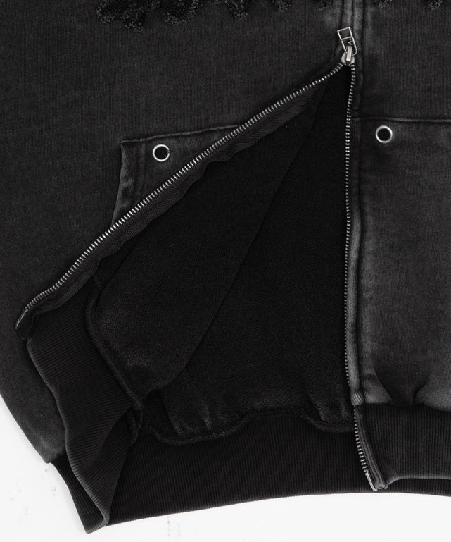 ブリーチハトメZIPパーカー