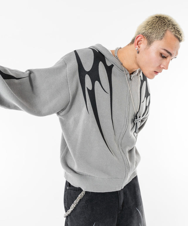 グレー モデル：180cm L着用