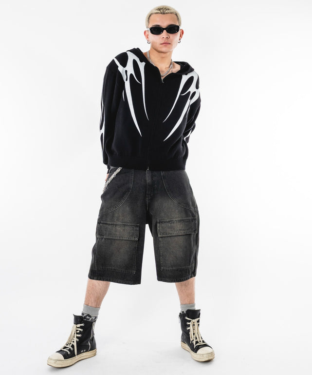 ブラック モデル：180cm L着用