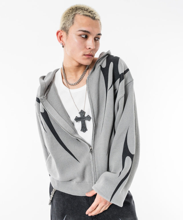 グレー モデル：180cm L着用