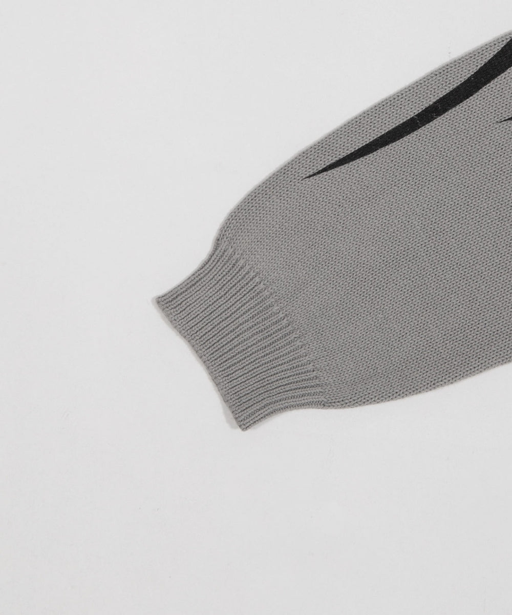 トライバルニットZIPパーカー