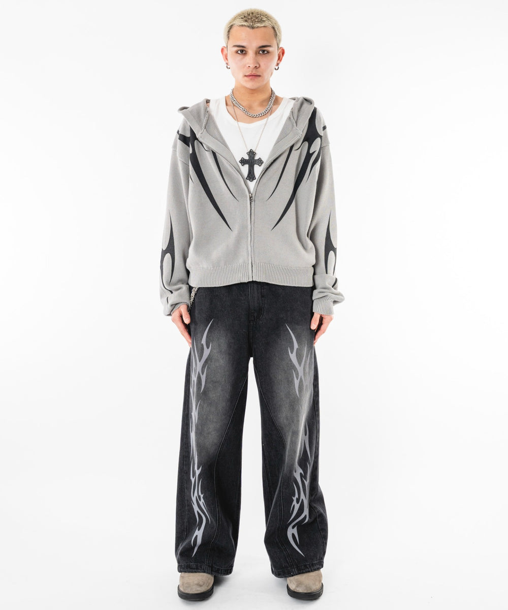 グレー モデル：180cm L着用