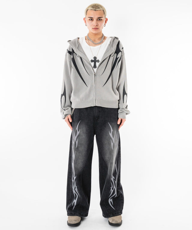 グレー モデル：180cm L着用