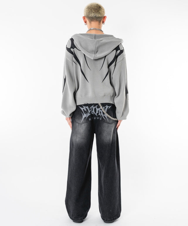 グレー モデル：180cm L着用