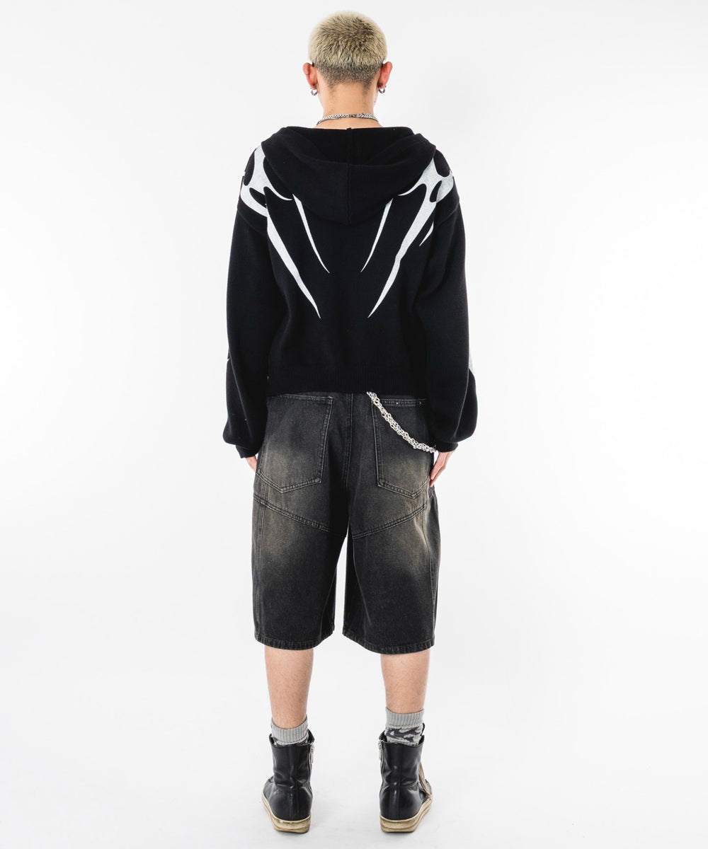 ブラック モデル：180cm L着用