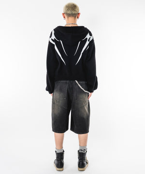 ブラック モデル：180cm L着用