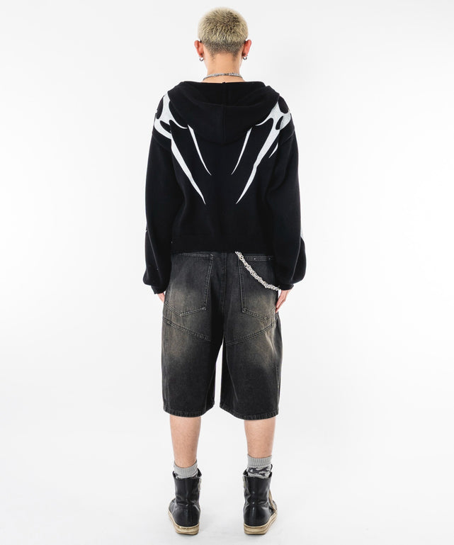 ブラック モデル：180cm L着用