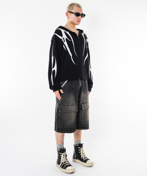 ブラック モデル：180cm L着用