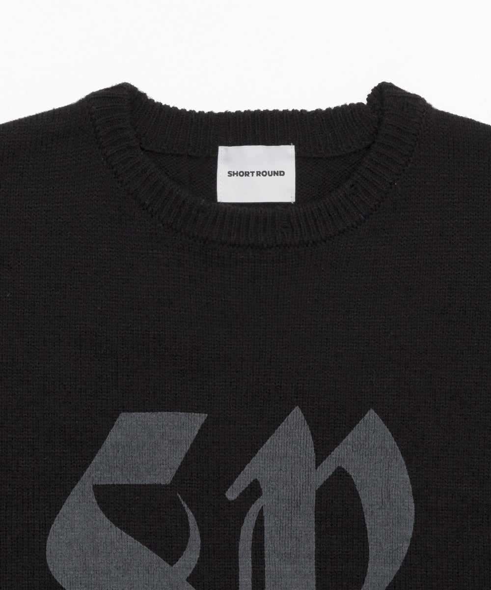 ビッグロゴニットプルオーバー