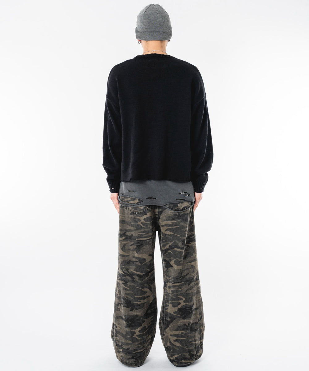 ブラック モデル：180cm L着用